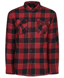 Shelford insulated check shirt