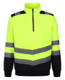 Pro hi-vis 1/4-zip sweatshirt